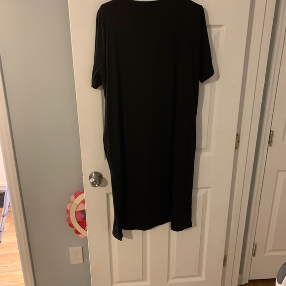 Maternity black button up dress - Picture 3 of 3